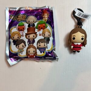 Willy Wonka Keychain and Collectible Set